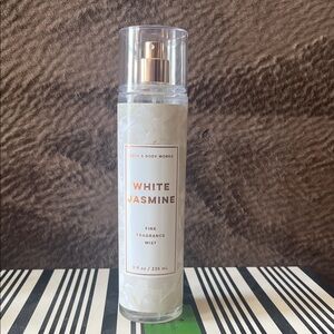 Bath & Body Works White Jasmine Mist with Gold Accents